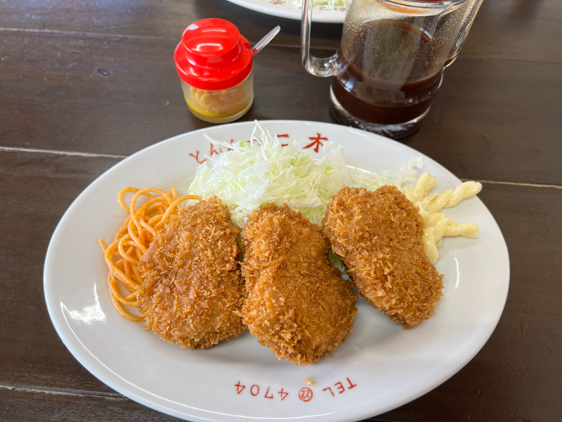 Cランチ。次はスーパージャンボヒレ頼もう