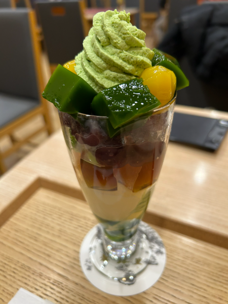 都路里パフェ