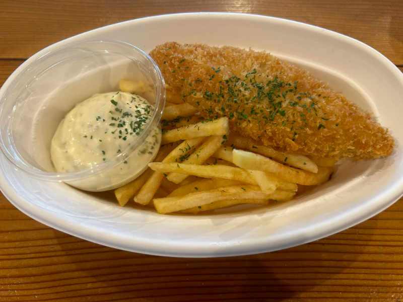フィッシュ＆チップス　ハーフサイズ